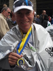 Jim with medal